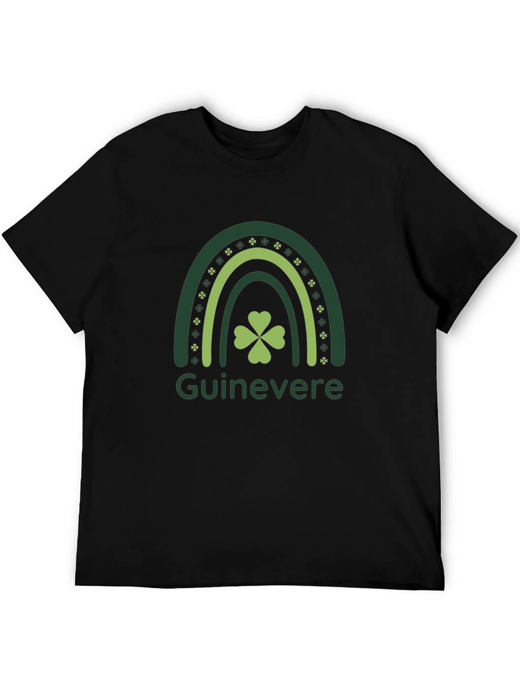 Guinevere St. Patricks Day Shamrock Rainbow T-Shirt