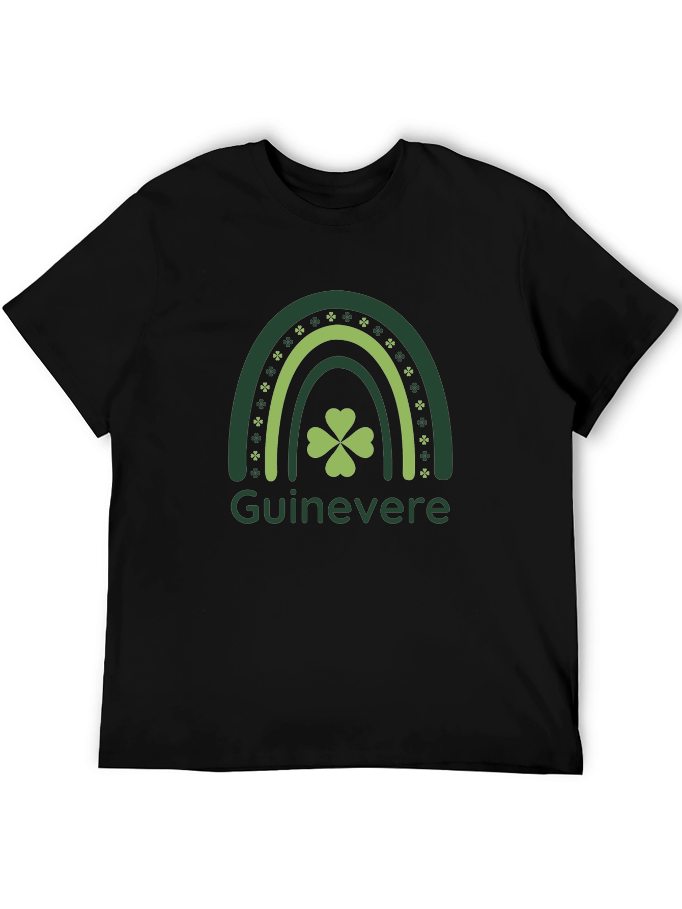 Guinevere St. Patricks Day Shamrock Rainbow T-Shirt