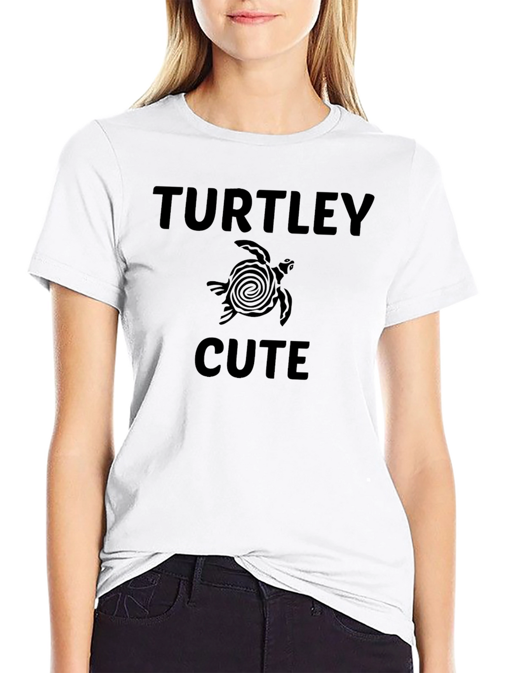 Turtley Cute Graphic T-Shirt