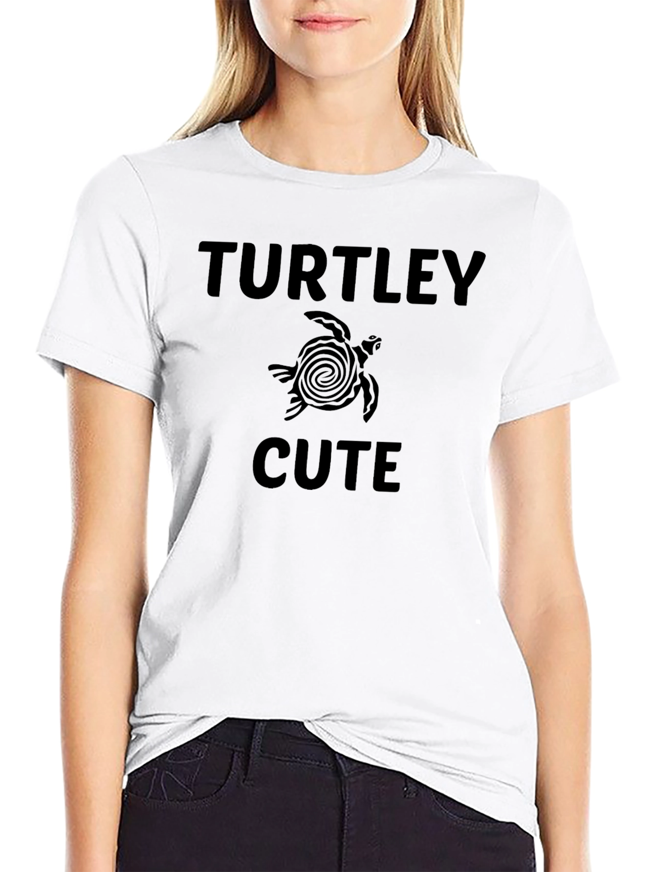 Turtley Cute Graphic T-Shirt