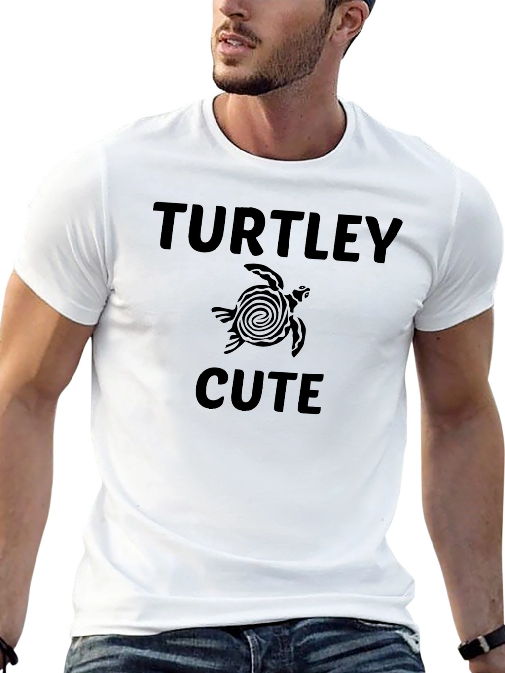 Turtley Cute Graphic T-Shirt