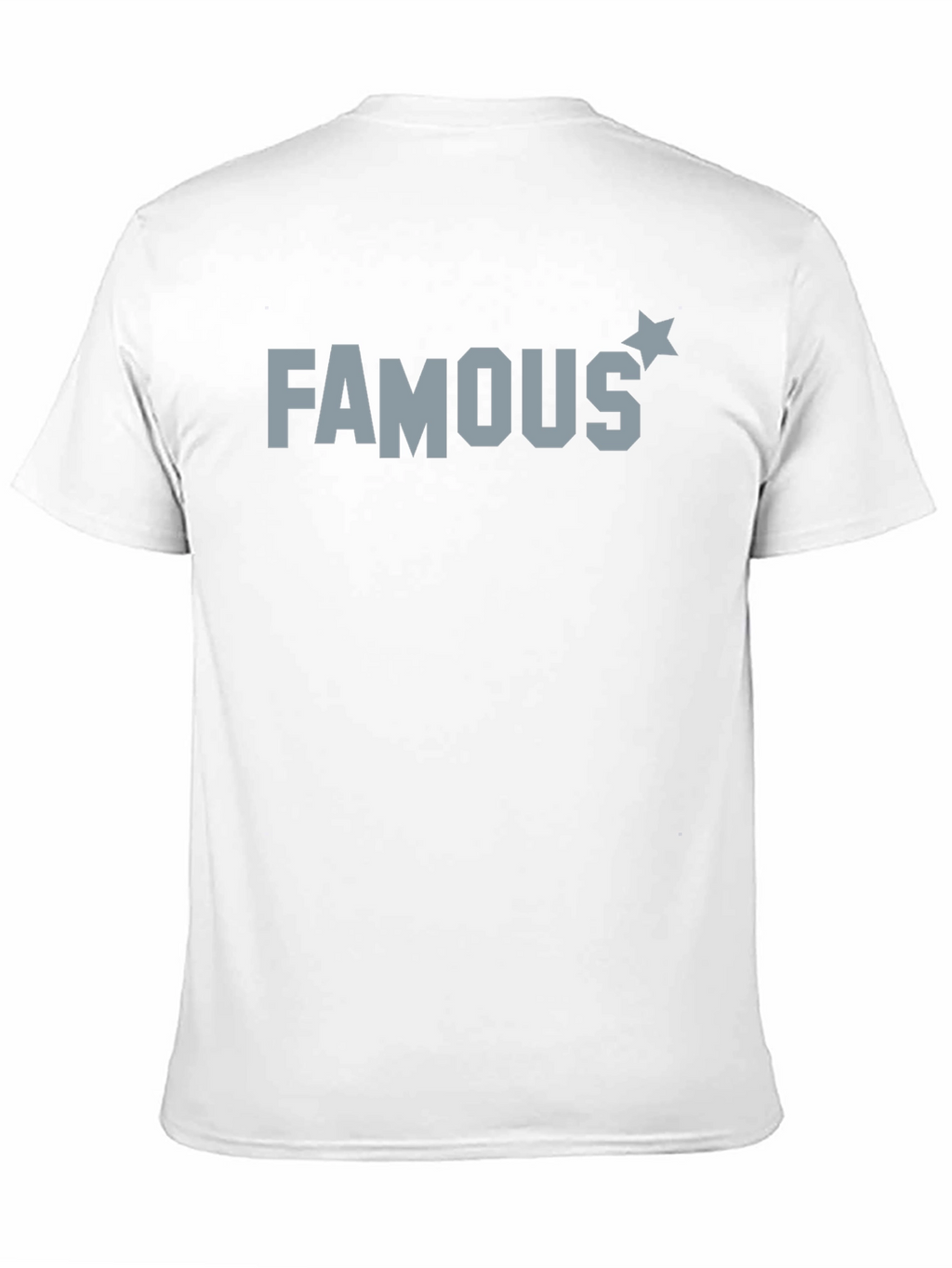 Famous Graphic Tee - Black Cotton T-Shirt