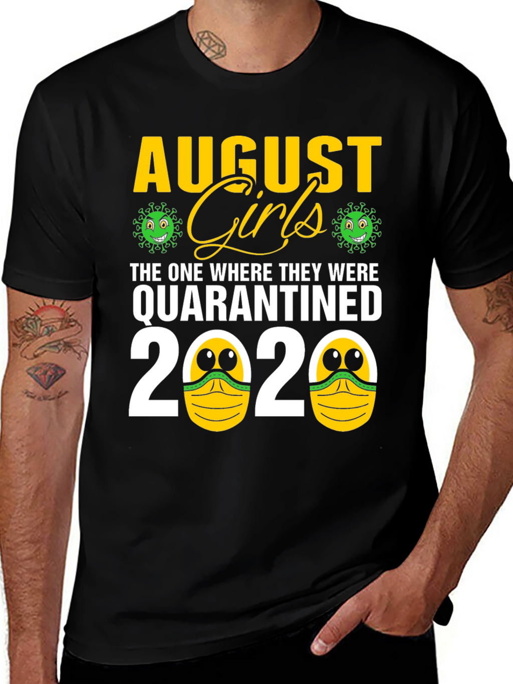 August Girls Quarantined 2020 T-Shirt