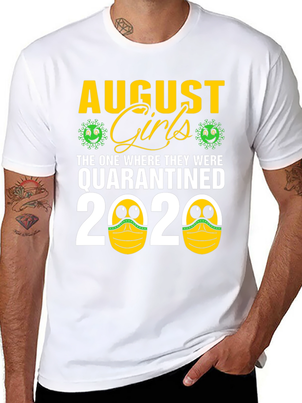 August Girls Quarantined 2020 T-Shirt