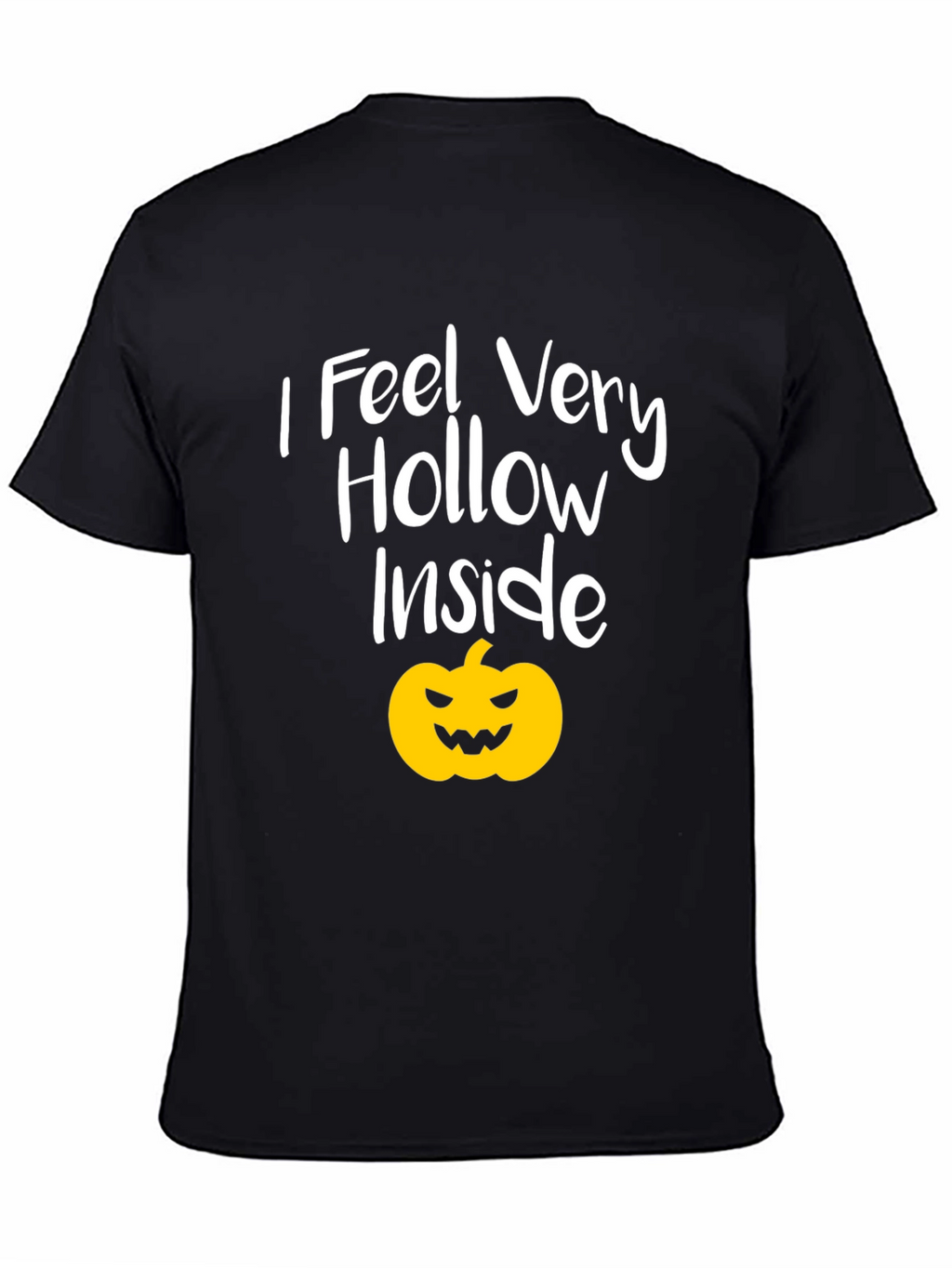 I Feel Hollow Inside Halloween Pumpkin T-Shirt