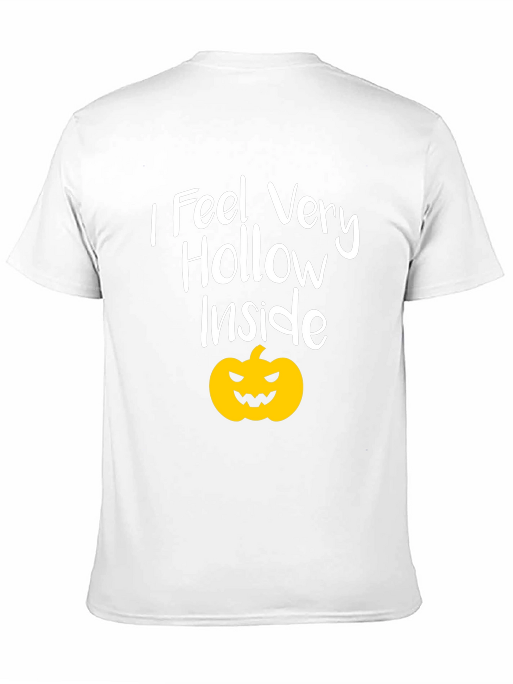 I Feel Hollow Inside Halloween Pumpkin T-Shirt