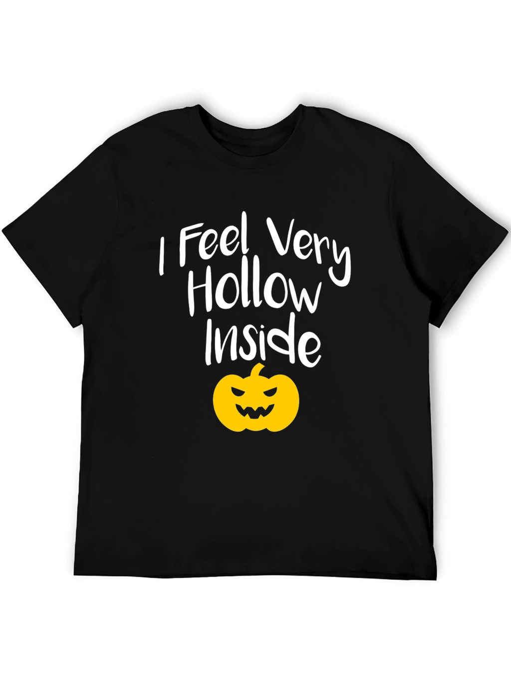 I Feel Hollow Inside Halloween Pumpkin T-Shirt
