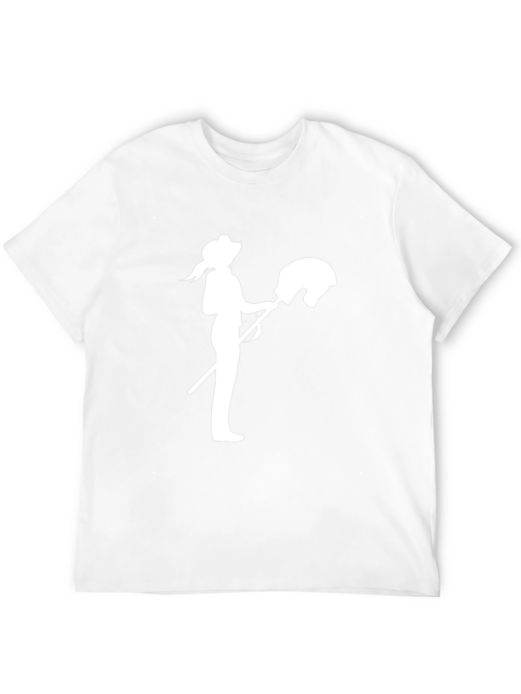 Cowgirl Hobby Horse Graphic Tee - Black