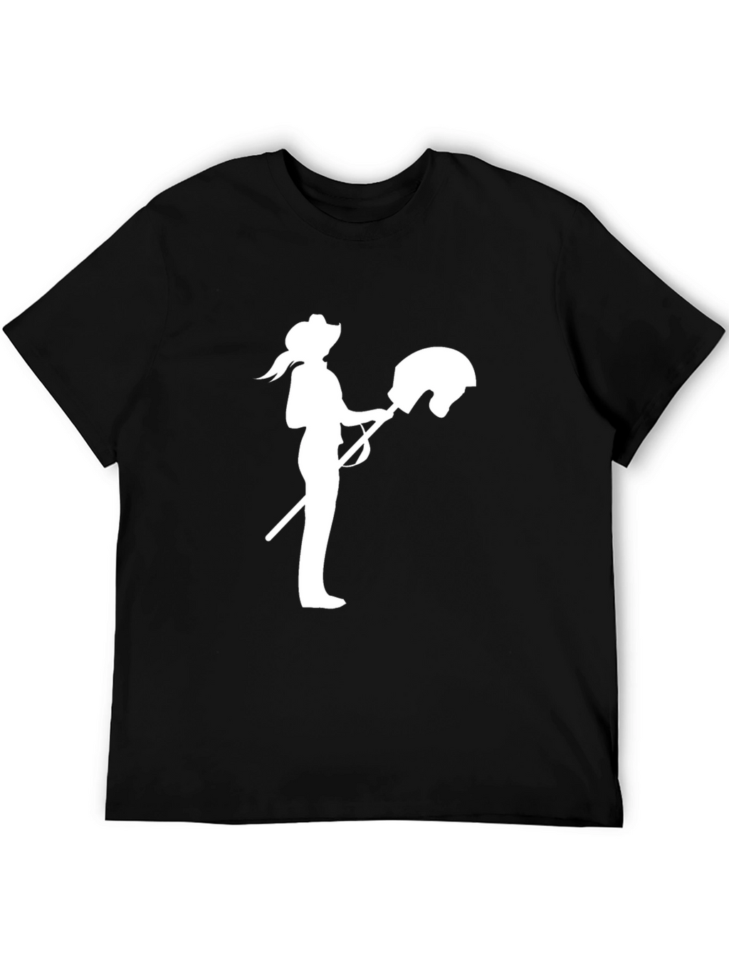 Cowgirl Hobby Horse Graphic Tee - Black