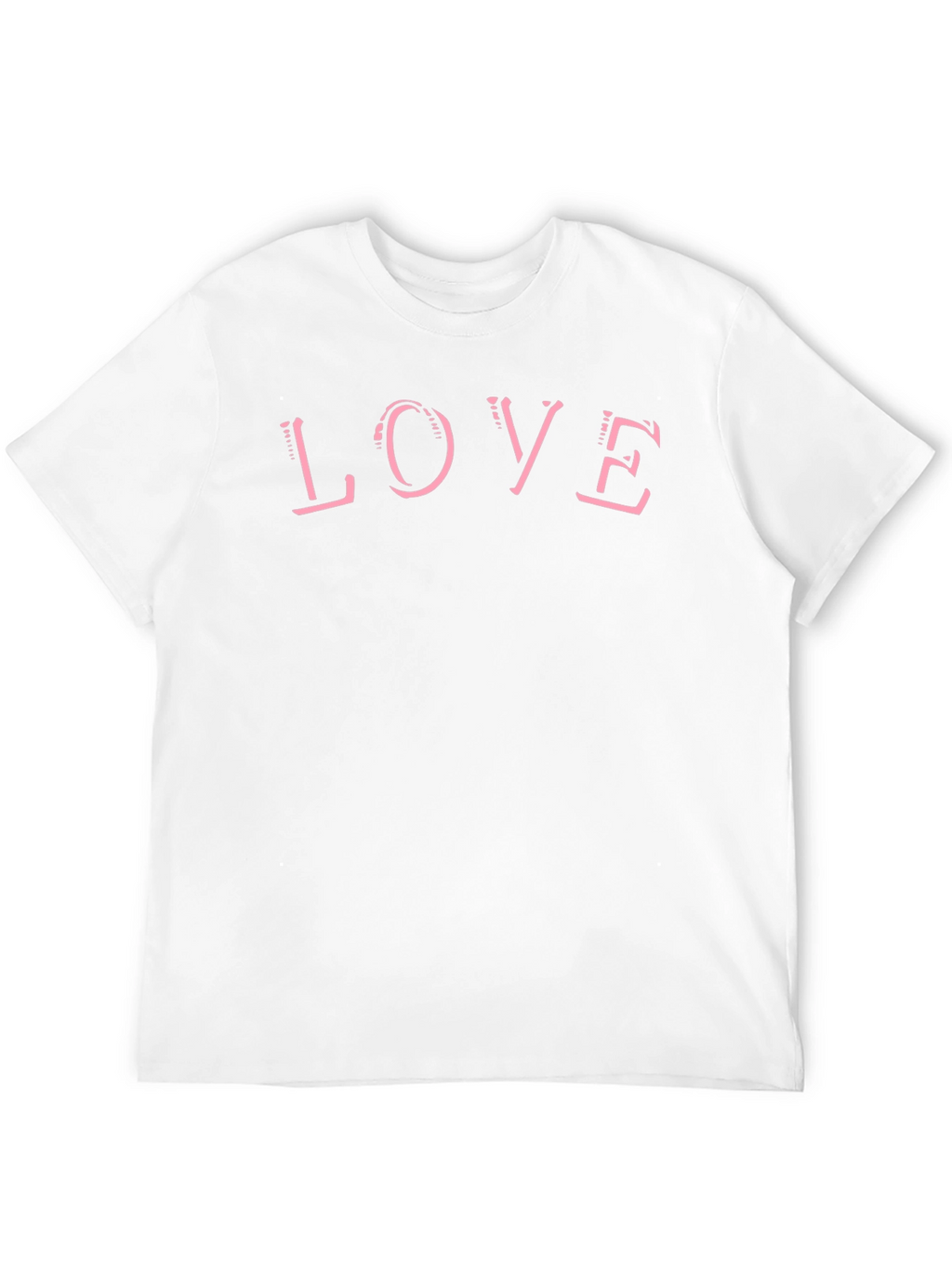 Love Graphic Print Crew Neck T-Shirt