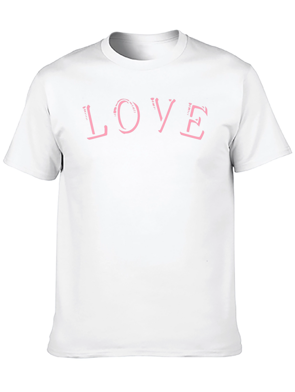 Love Graphic Print Crew Neck T-Shirt