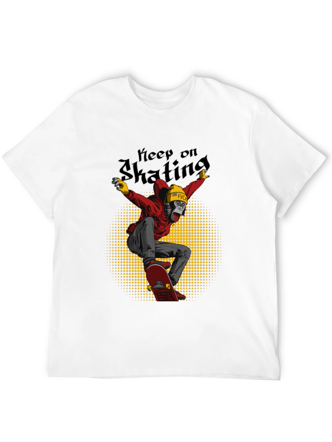 Keep on Skating Gorilla Graphic Tee