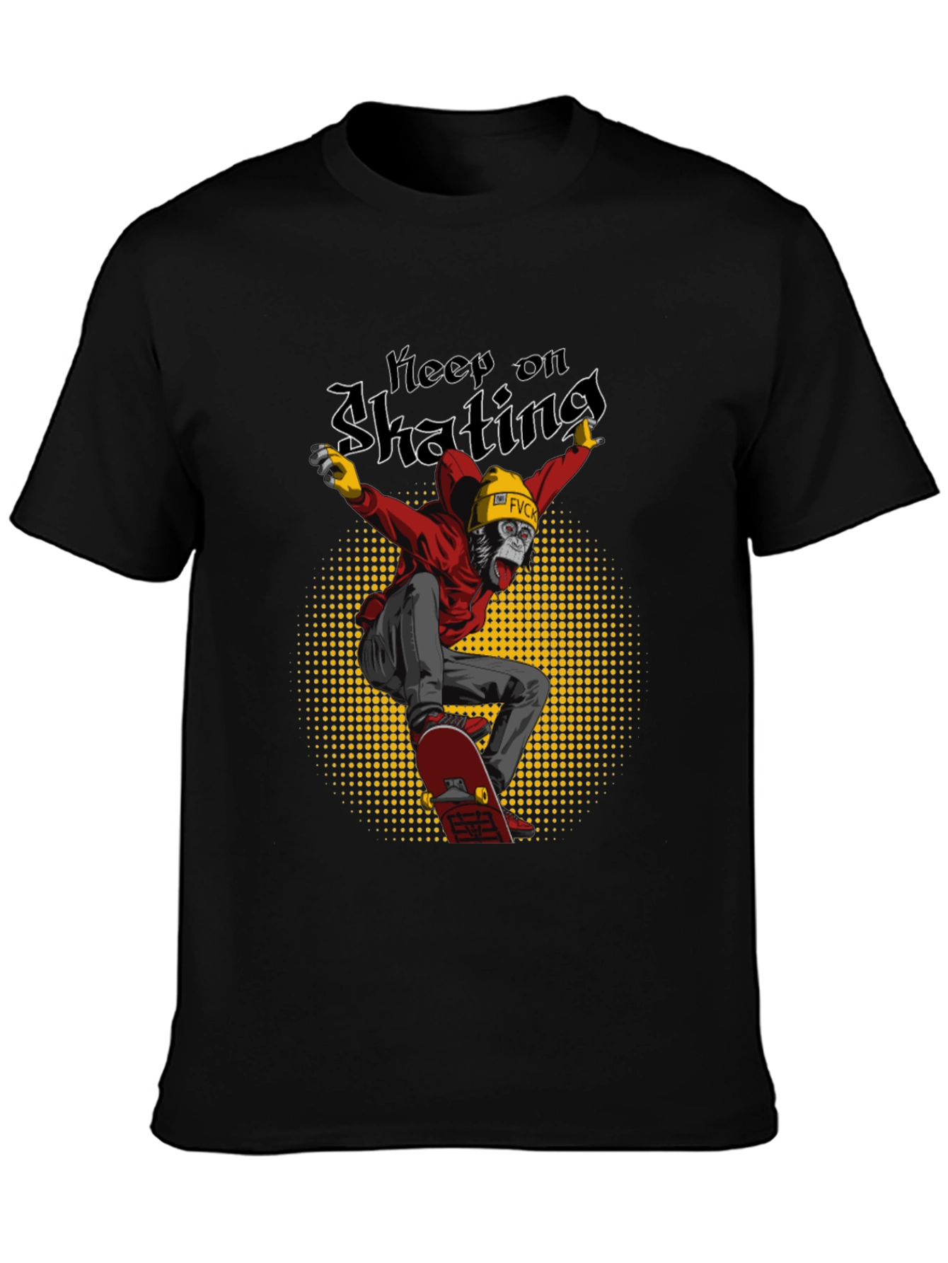 Keep on Skating Gorilla Graphic Tee