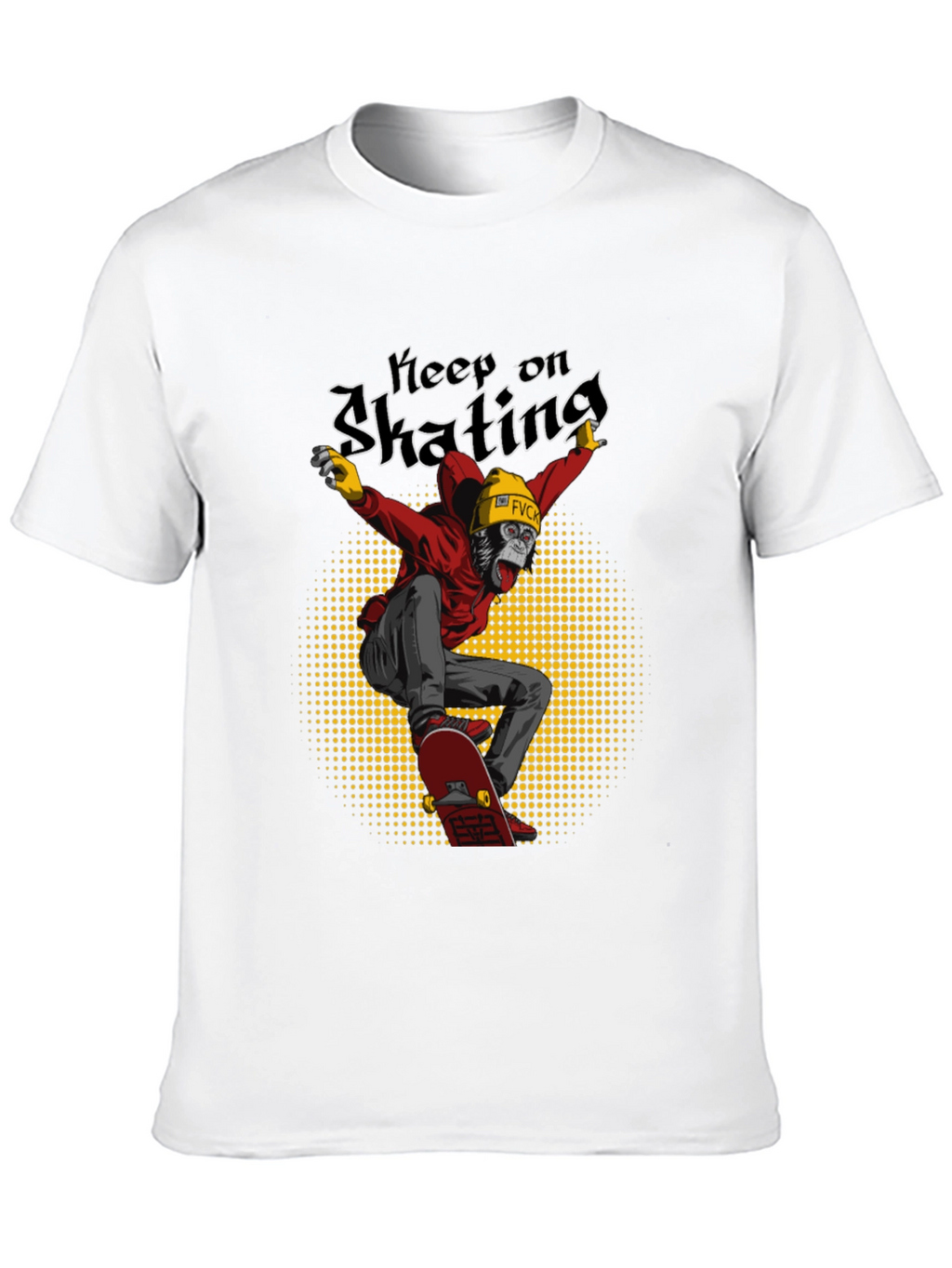 Keep on Skating Gorilla Graphic Tee