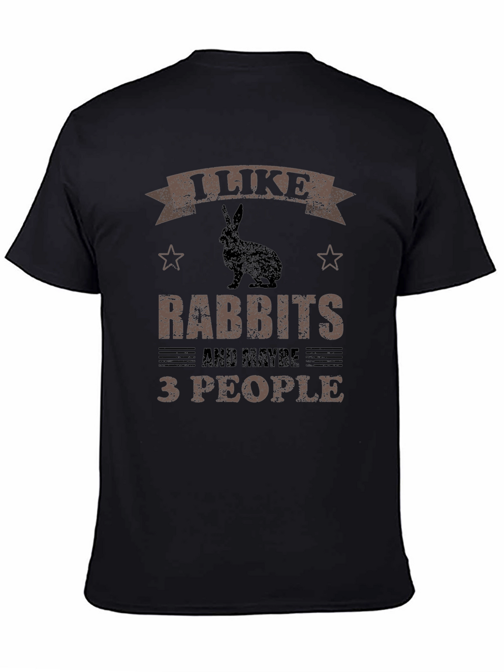 I Like Rabbits and Maybe 3 People T-Shirt