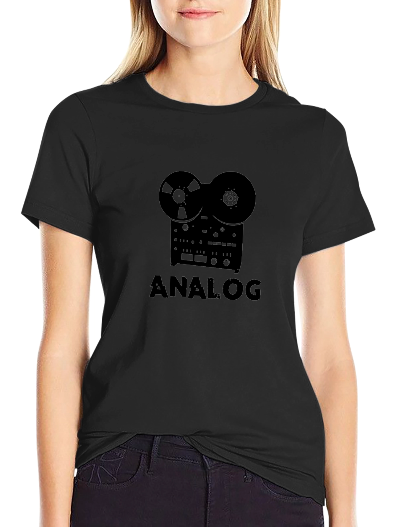 Analog Reel-to-Reel Tape Recorder T-Shirt