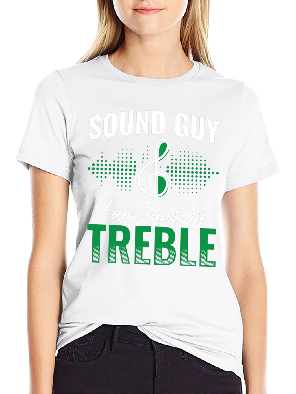 Sound Guy Treble Maker Funny T-Shirt
