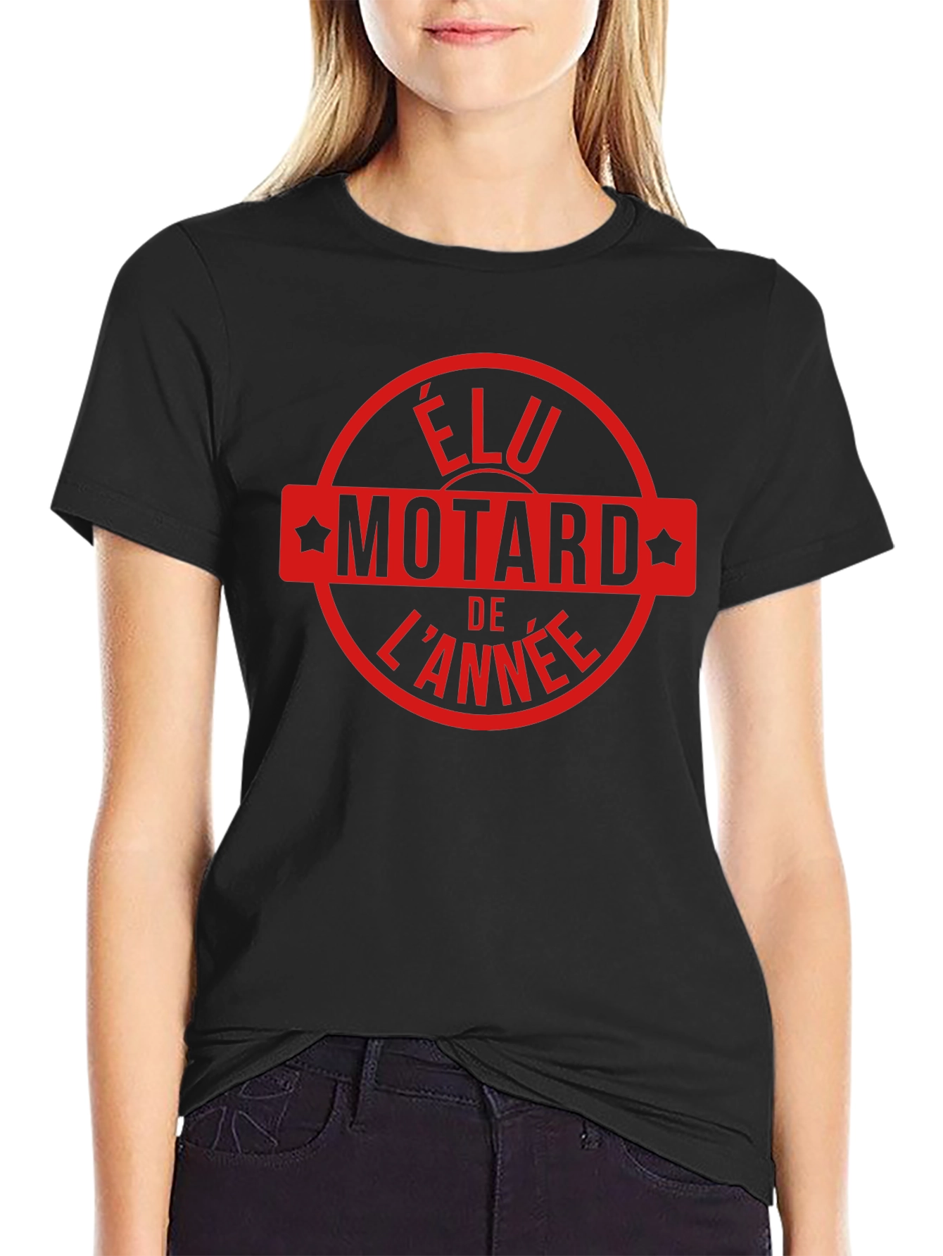 Élu Motard de lAnnée T-Shirt - Biker of the Year Tee