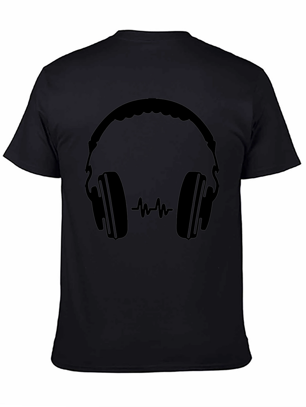 Headphones Graphic Tee - Modern Music Lover T-Shirt