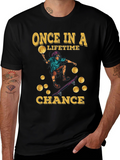Bitcoin Skateboard T-Shirt - Once in a Lifetime Chance