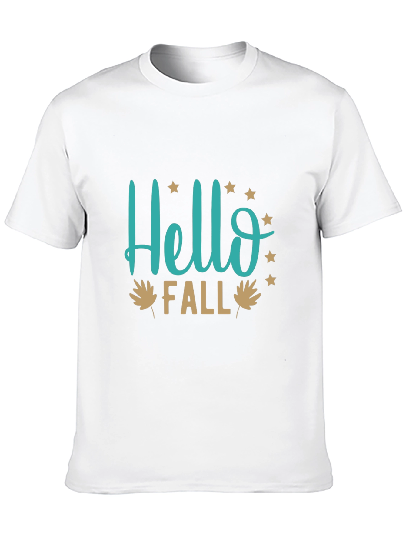 Hello Fall Graphic Tee - Stylish Autumn T-Shirt