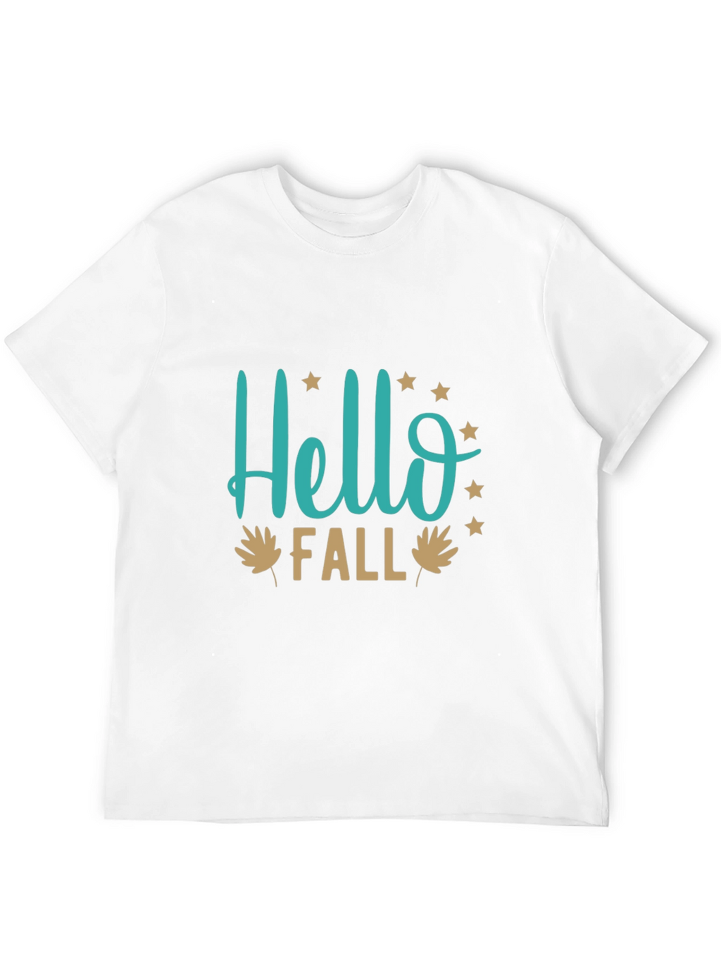 Hello Fall Graphic Tee - Stylish Autumn T-Shirt