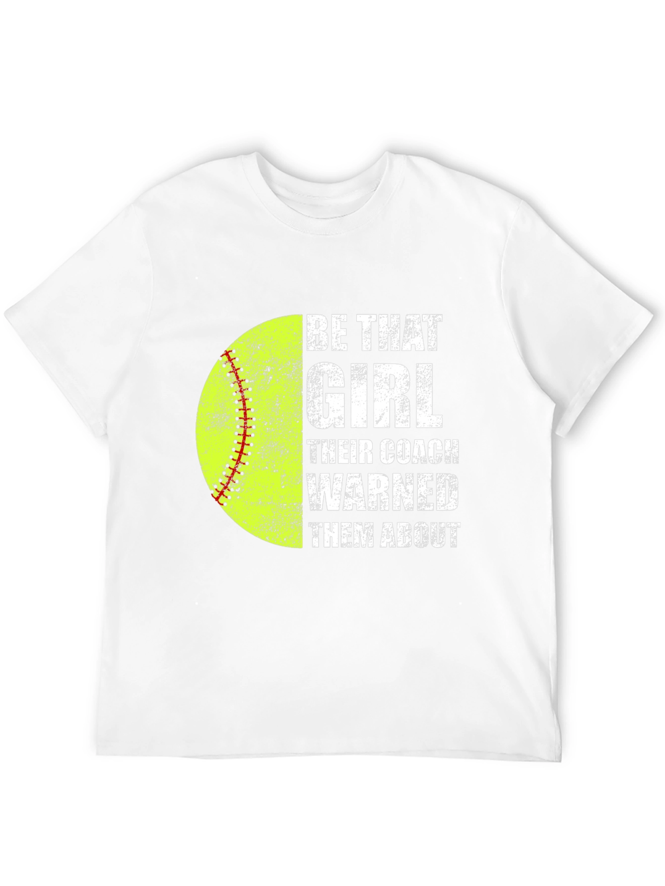 Be That Girl Softball Graphic Tee