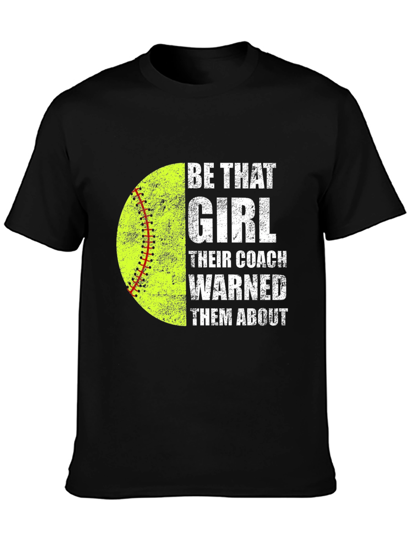 Be That Girl Softball Graphic Tee