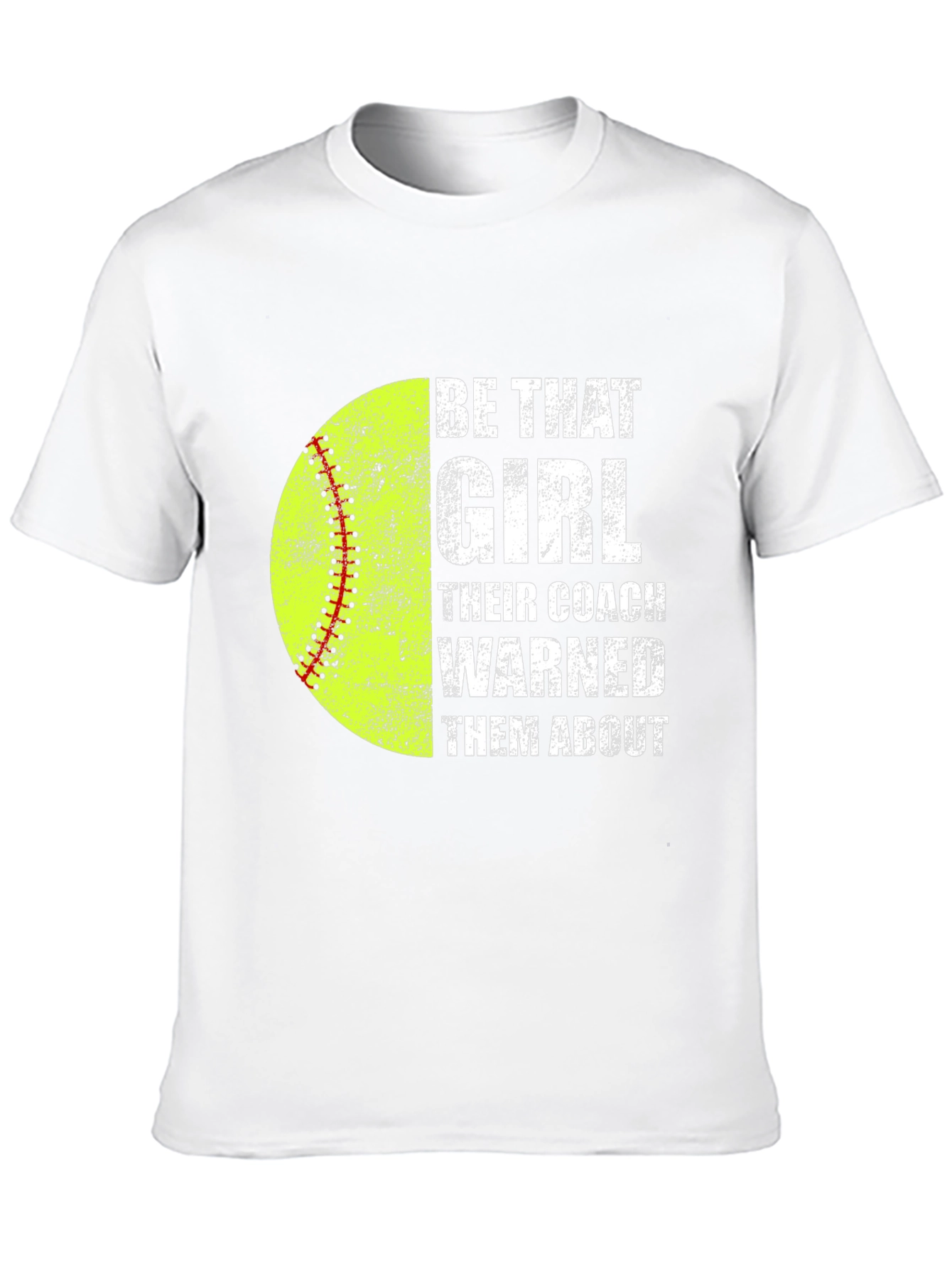 Be That Girl Softball Graphic Tee