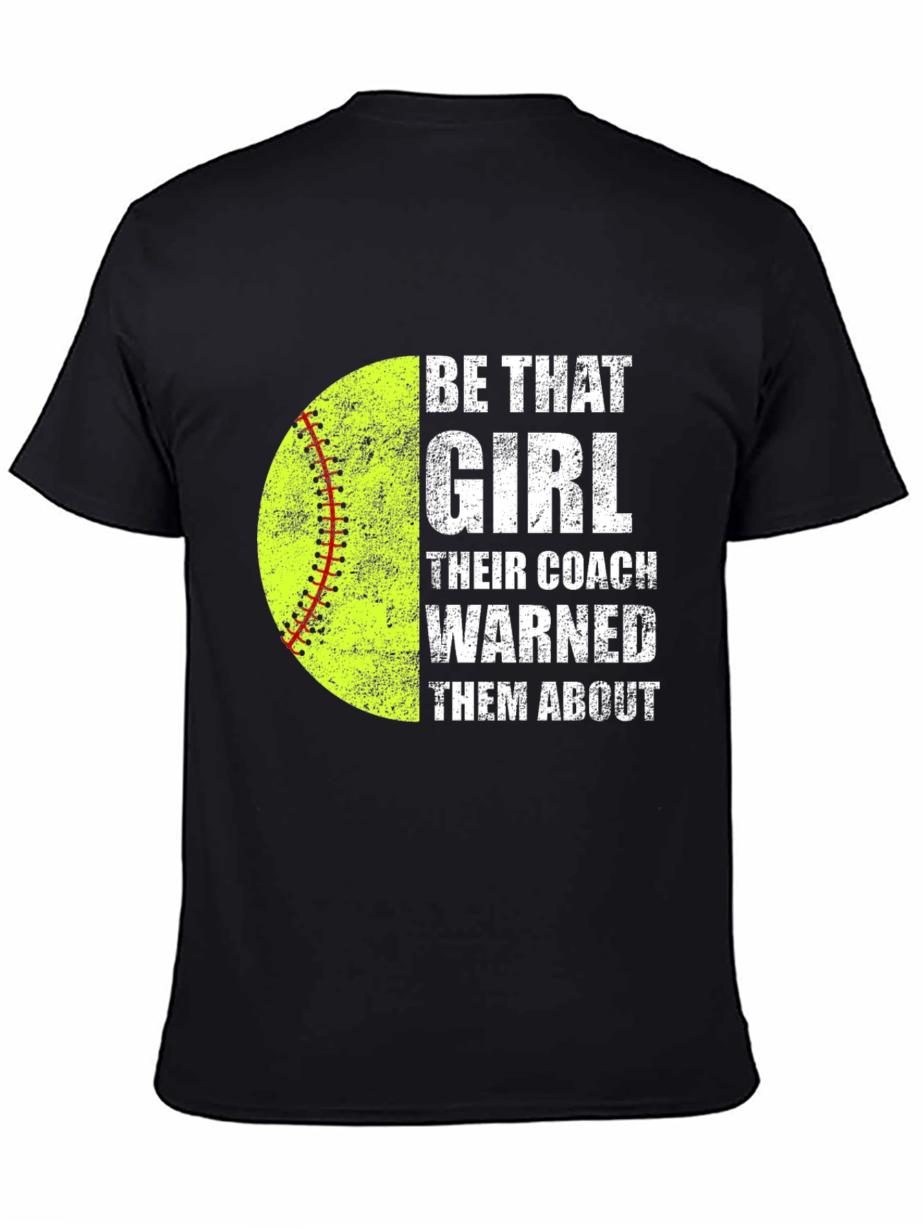 Be That Girl Softball Graphic Tee