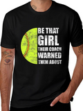 Be That Girl Softball Graphic Tee