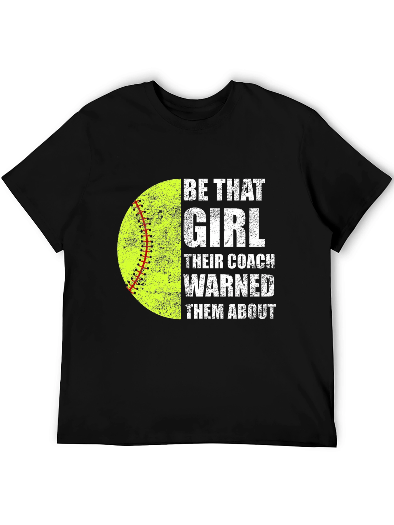 Be That Girl Softball Graphic Tee