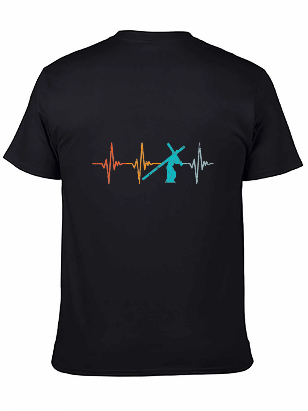 Jesus Heartbeat Black T-Shirt