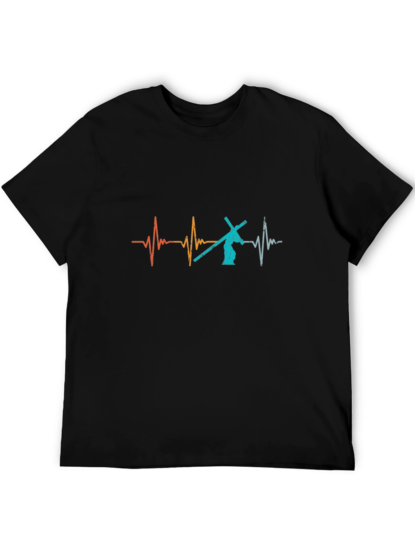 Jesus Heartbeat Black T-Shirt