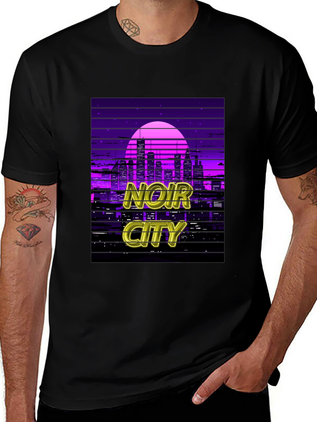 Noir City Retro T-Shirt