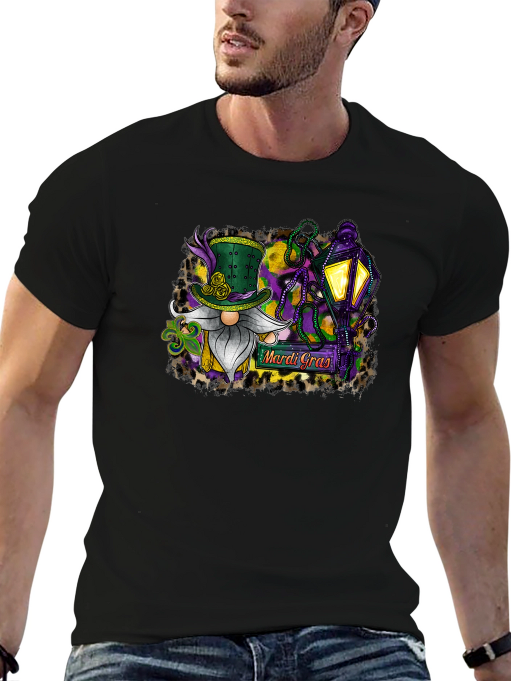 Mardi Gras Gnome T-Shirt