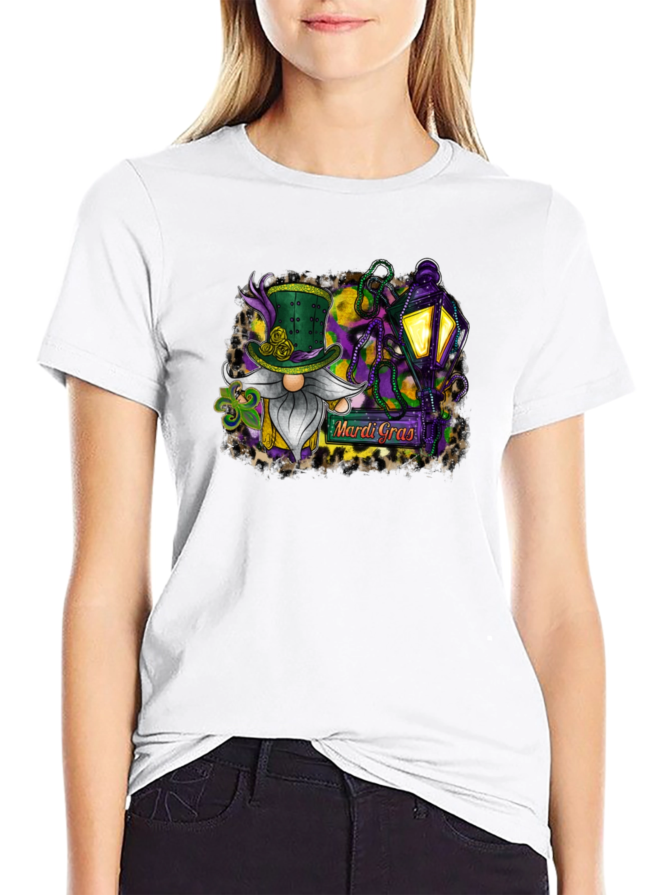 Mardi Gras Gnome T-Shirt