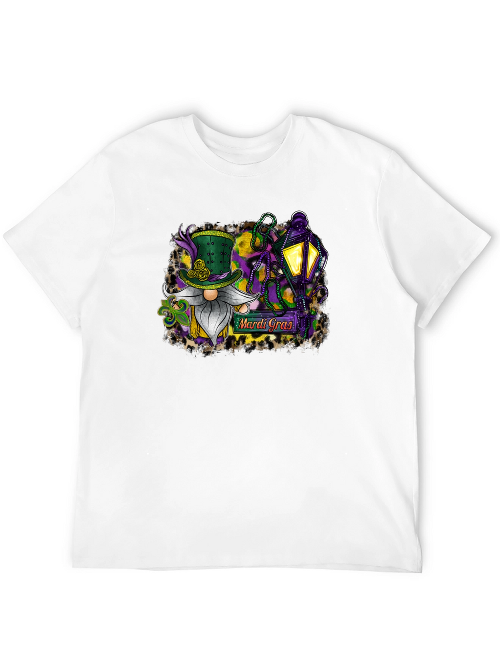 Mardi Gras Gnome T-Shirt