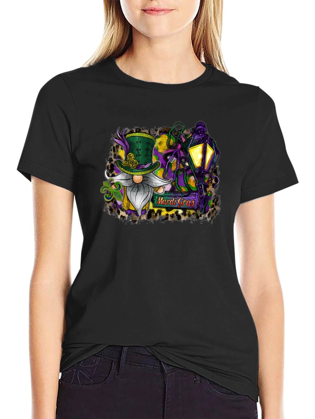 Mardi Gras Gnome T-Shirt