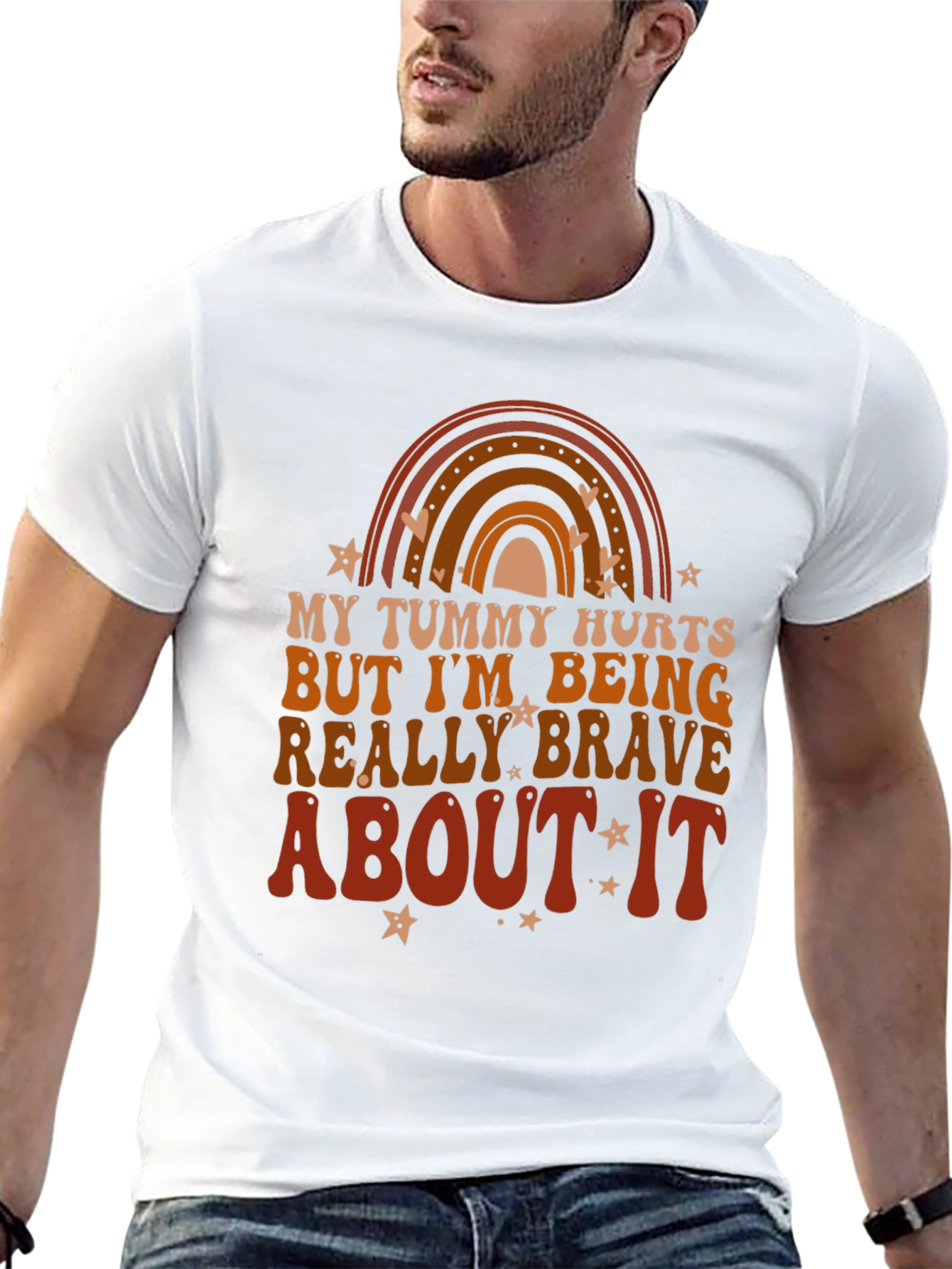 My Tummy Hurts Funny Graphic Tee