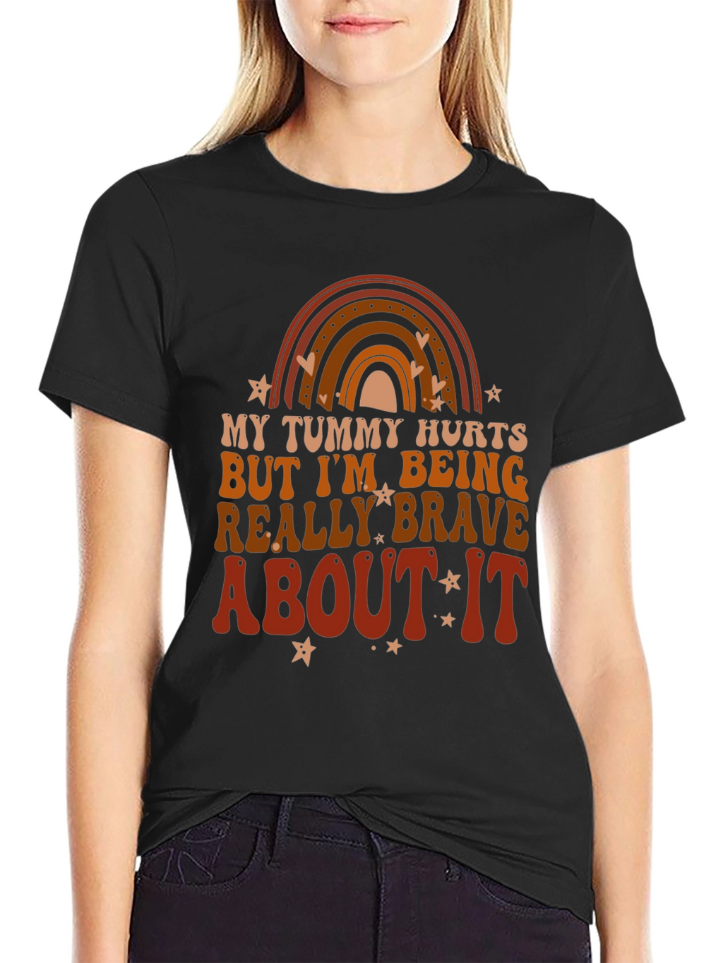 My Tummy Hurts Funny Graphic Tee