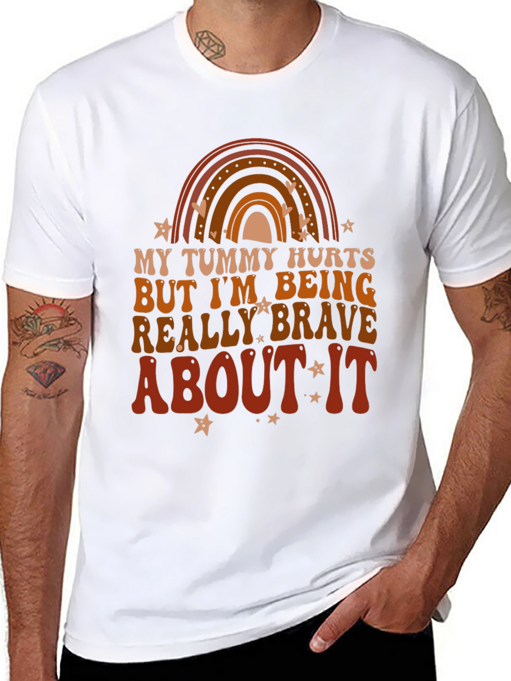 My Tummy Hurts Funny Graphic Tee