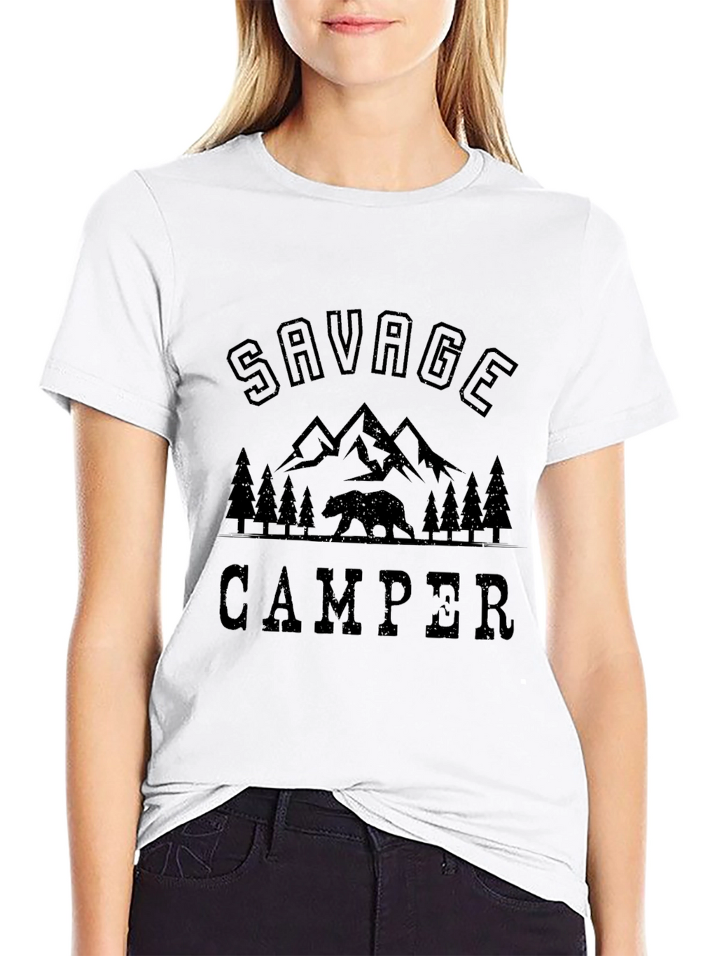 Savage Camper Graphic T-Shirt