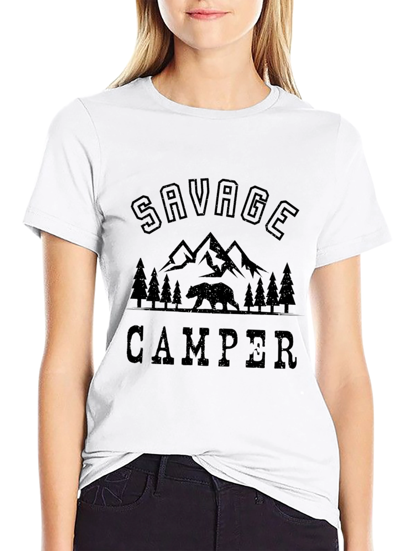 Savage Camper Graphic T-Shirt