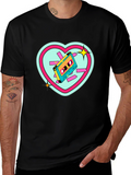 Retro Cassette Heart T-Shirt