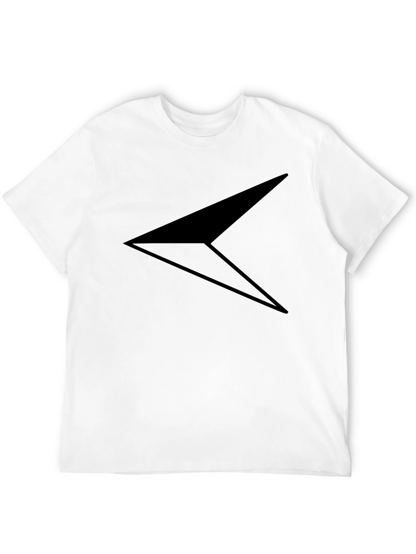 Modern Arrow Tee - Black Graphic T-Shirt
