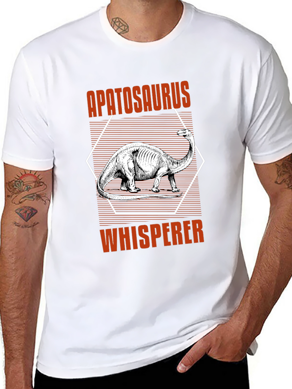 Apatosaurus Whisperer Graphic Tee