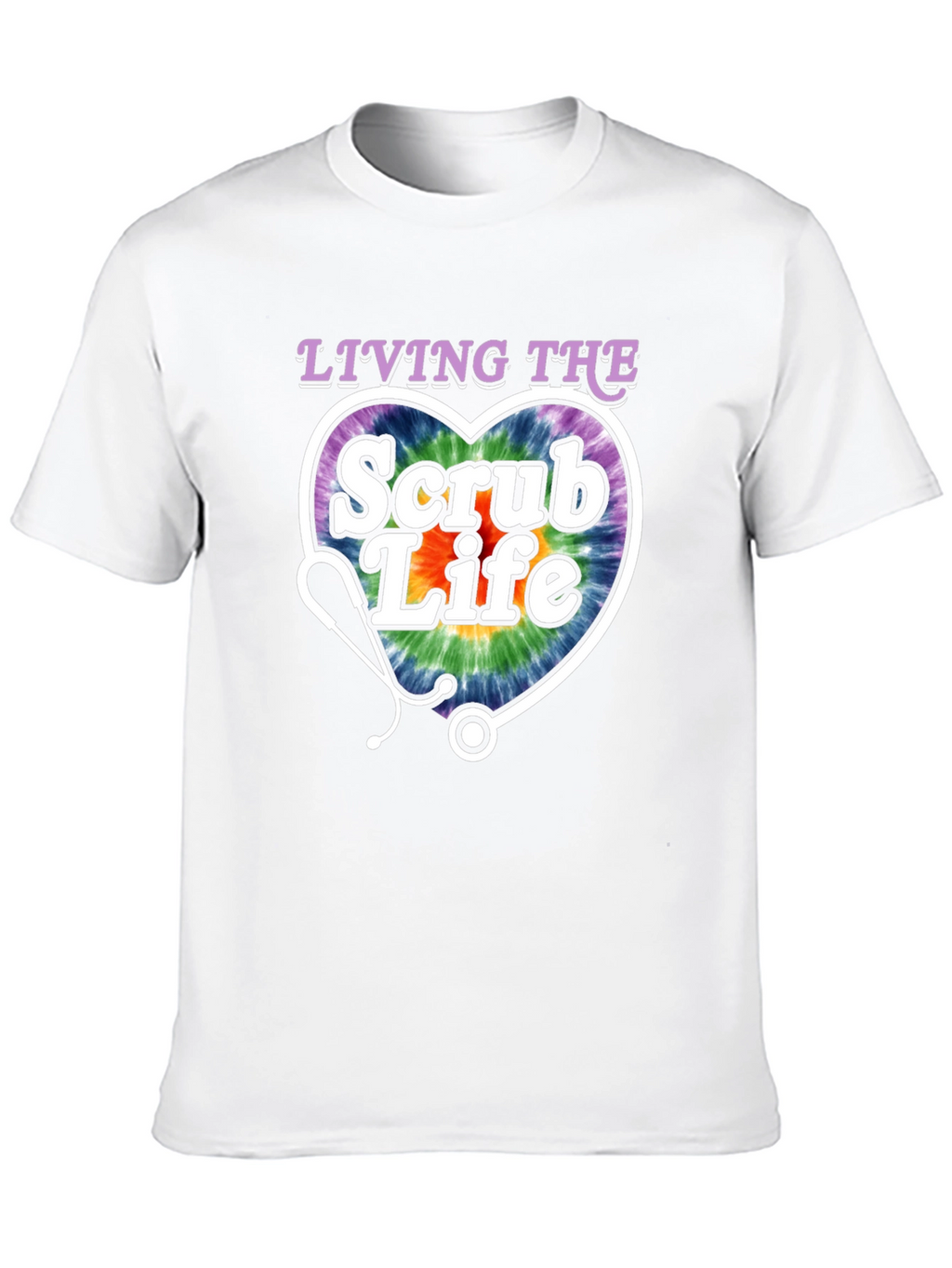 Living the Scrub Life Graphic T-Shirt