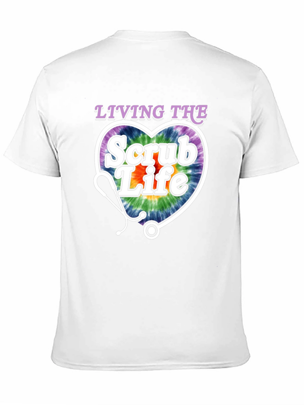 Living the Scrub Life Graphic T-Shirt