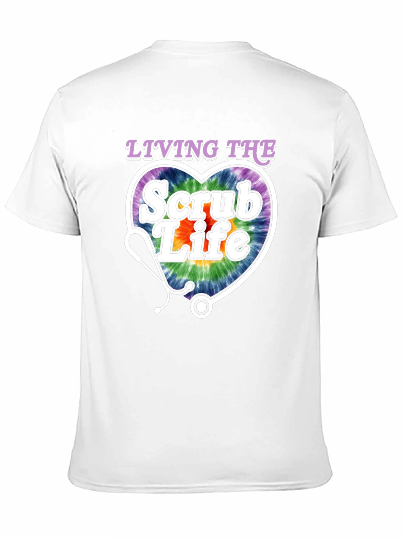 Living the Scrub Life Graphic T-Shirt